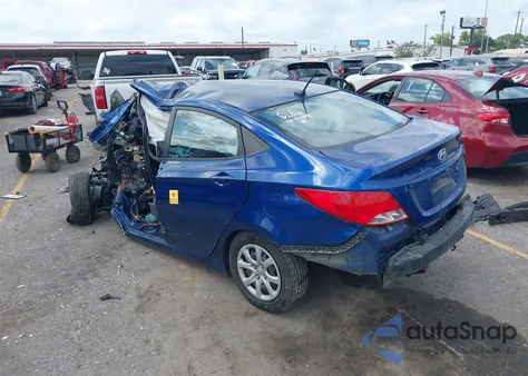 2015 Hyundai Accent Gls из США, поврежденный, VIN KMHCT4AE5FU861080